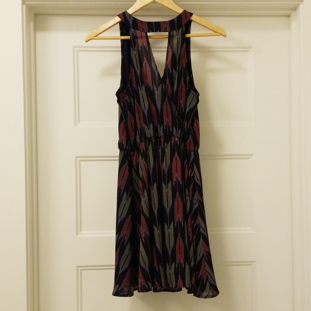 😍😍Lush elastic waist geometric print dress - Picture 3 of 7